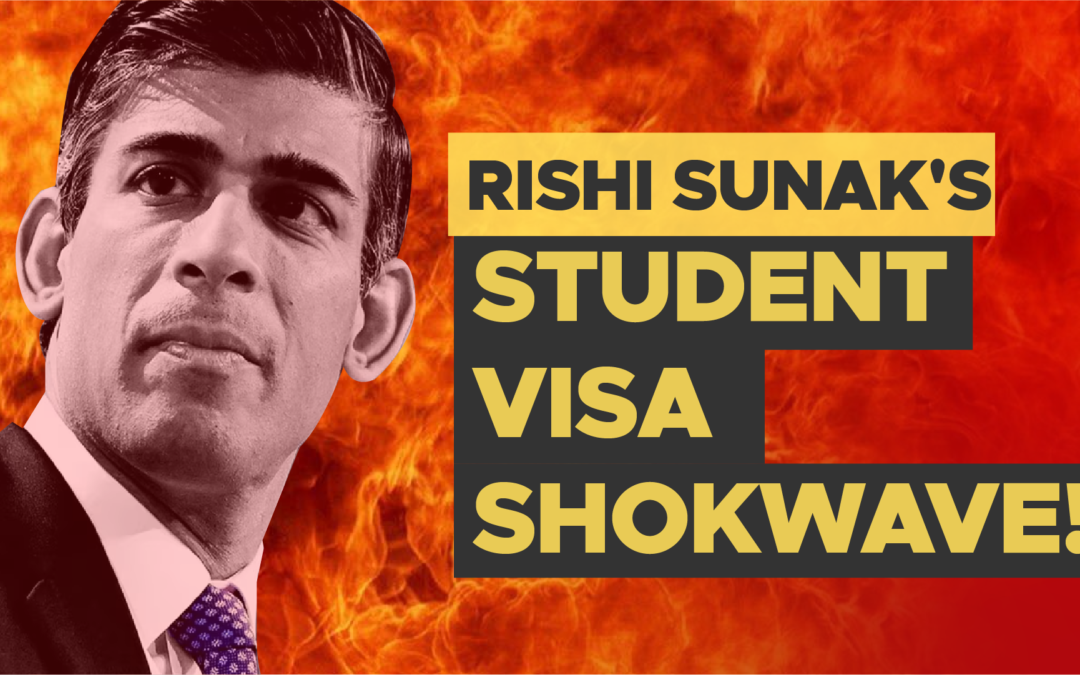 Unraveling the Chaos: Rishi Sunak’s Visa Policy and the Shocking Plunge in UK International Student Enrollment