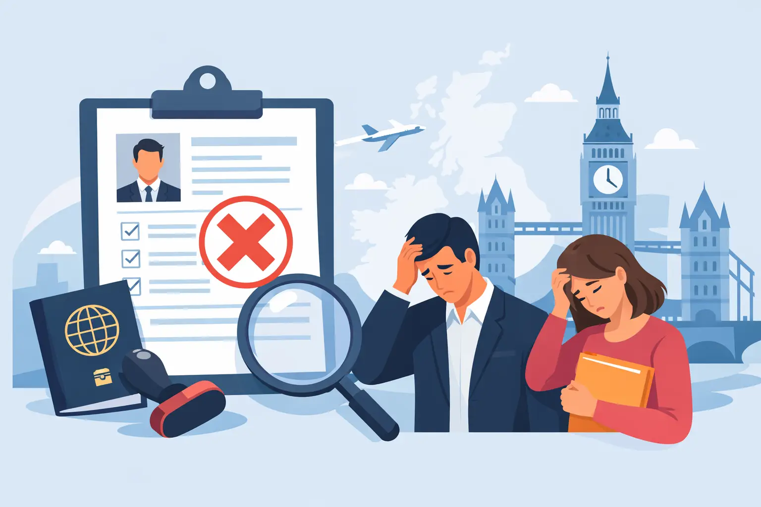 Top Reasons Visa Applications Fail in the UK